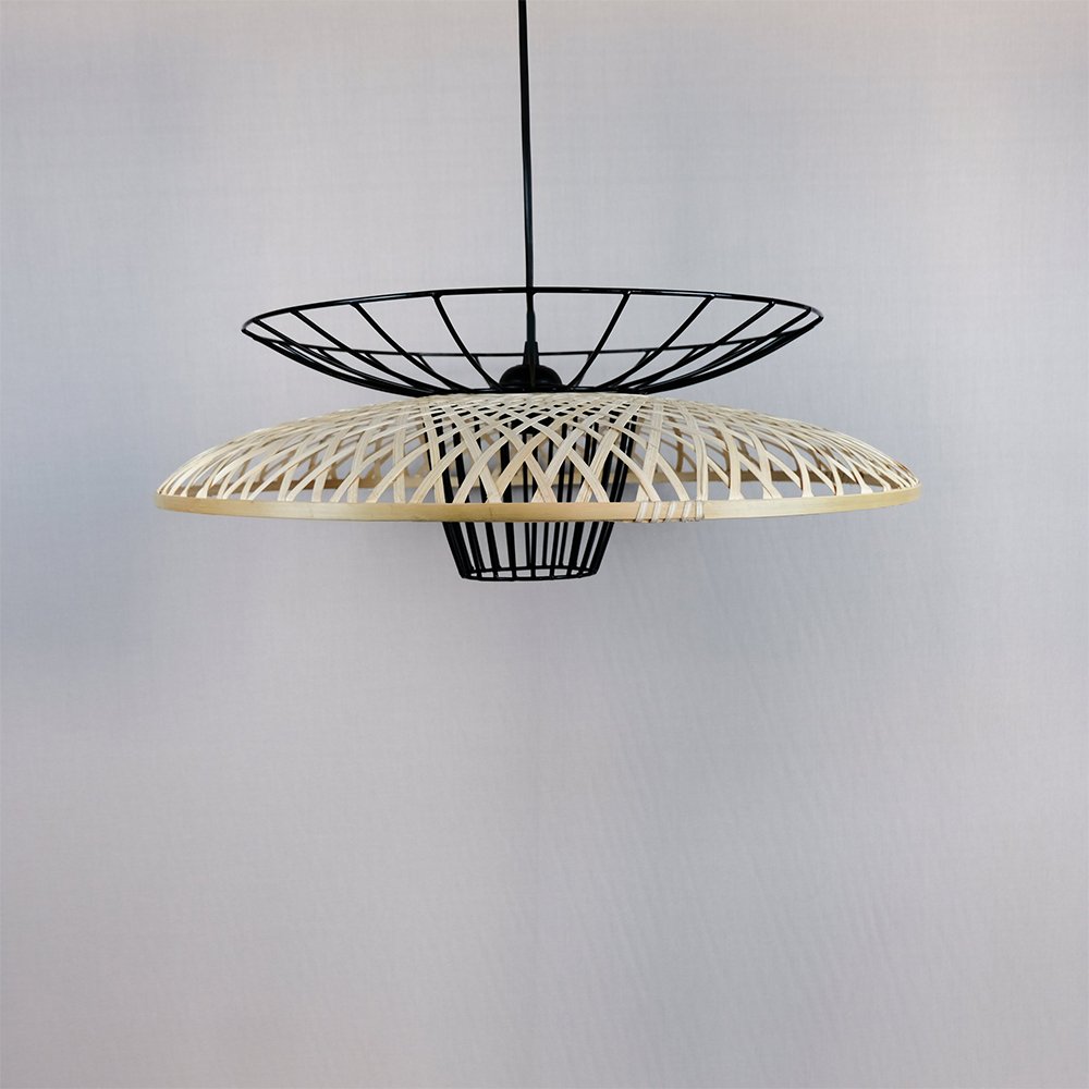 Best price kitchen decorative hanging lamp dining room bamboo pendant lamp hotel modern bamboo pendant light from Vietnam