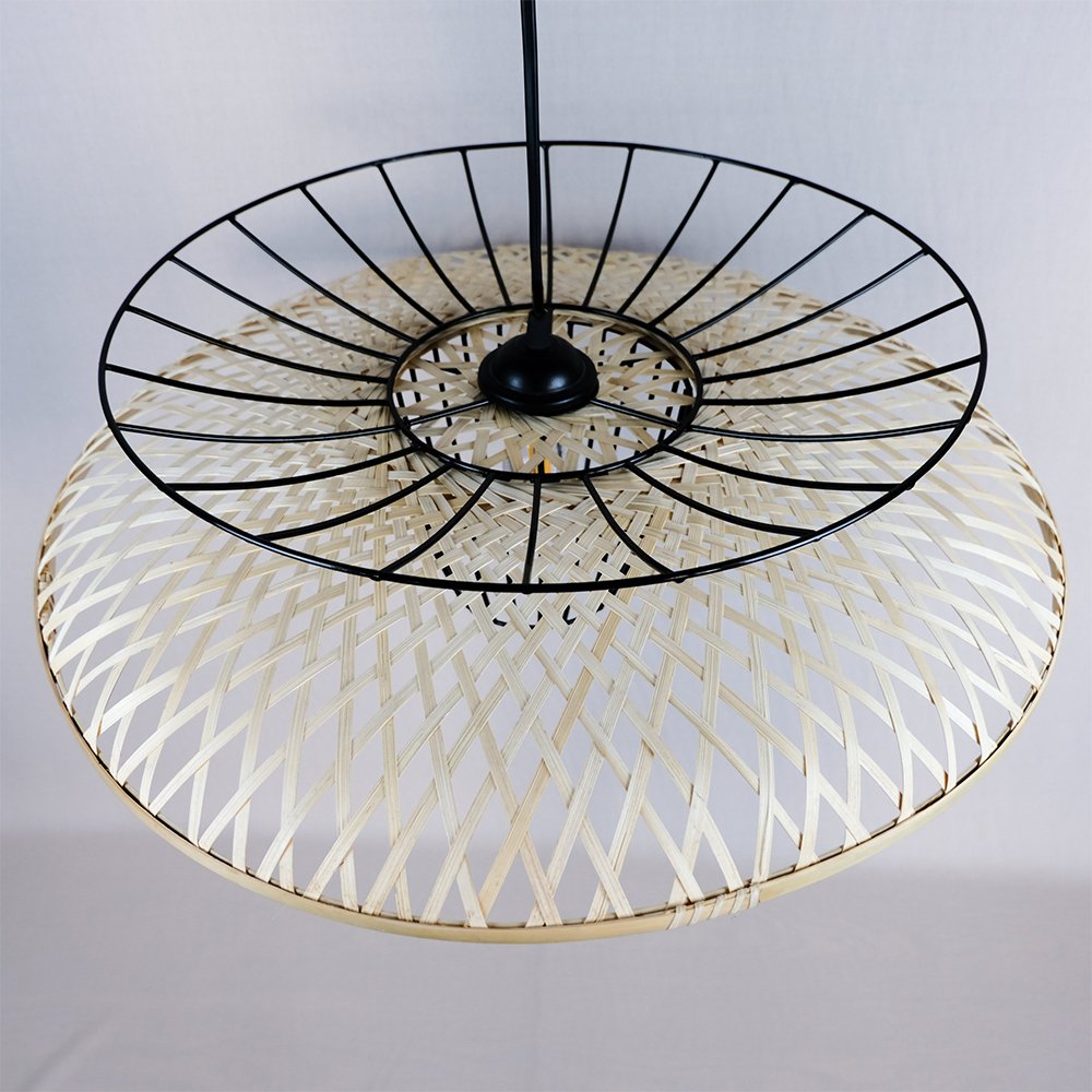 Best price kitchen decorative hanging lamp dining room bamboo pendant lamp hotel modern bamboo pendant light from Vietnam