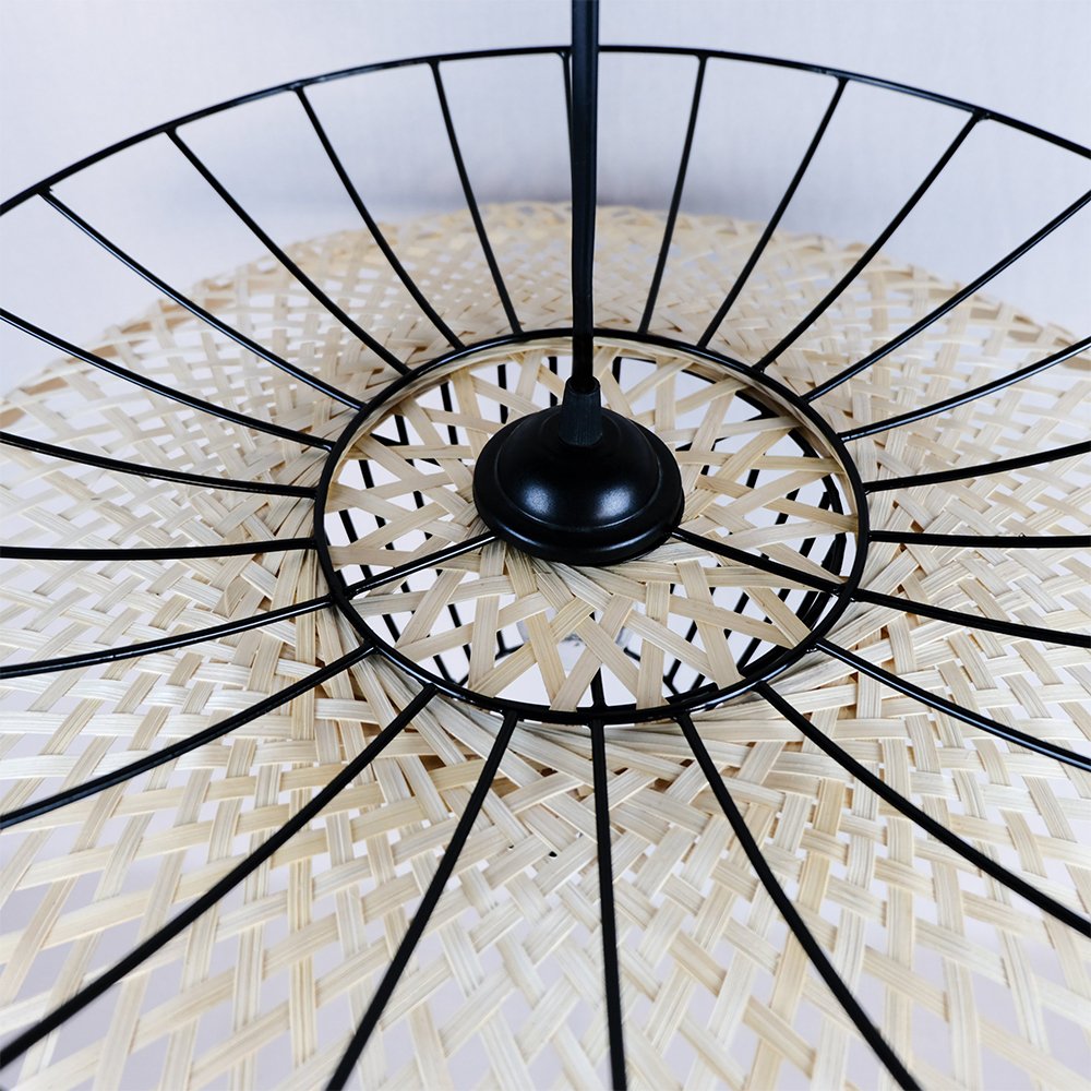 Best price kitchen decorative hanging lamp dining room bamboo pendant lamp hotel modern bamboo pendant light from Vietnam