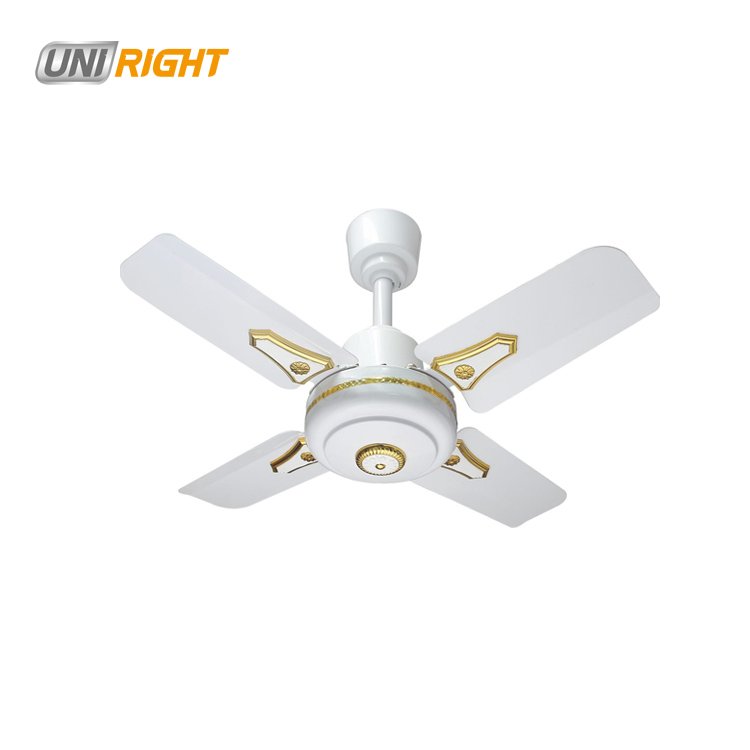 Energy saving 12V ACDC ceiling fan 24" solar ceiling fan with remote control