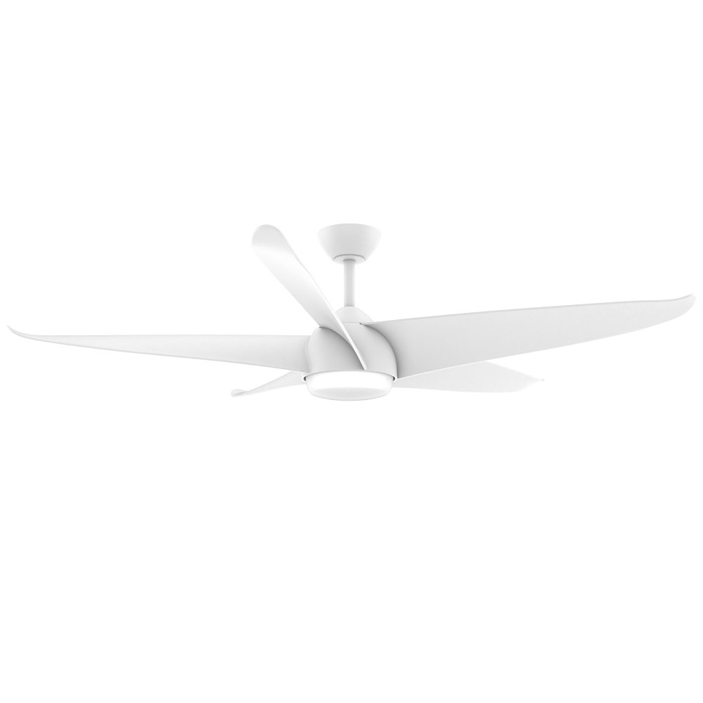 60 Inch Ceiling Fan 5 Blade High End Luxury Ceiling Fans Modern Smart Ventilation Ceiling Fans With Light And Remote Control