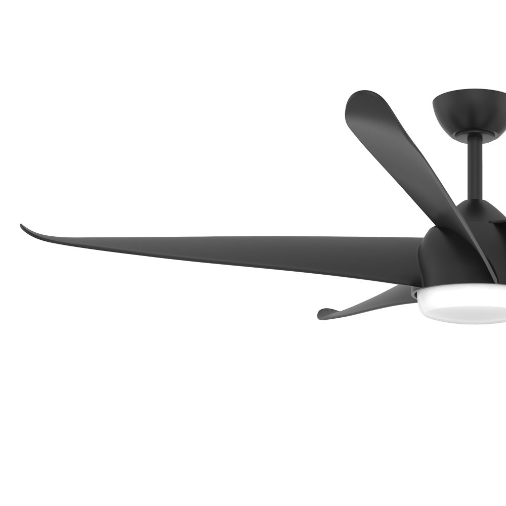 60 Inch Ceiling Fan 5 Blade High End Luxury Ceiling Fans Modern Smart Ventilation Ceiling Fans With Light And Remote Control