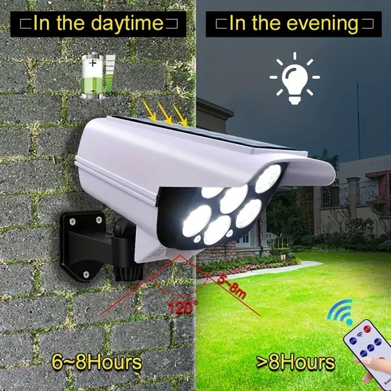 LED Landscape Garden Outdoor Shenzhen Two Solar Flood Light With One Panel Solar Cell Light