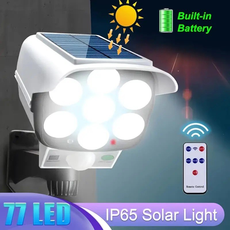 LED Landscape Garden Outdoor Shenzhen Two Solar Flood Light With One Panel Solar Cell Light