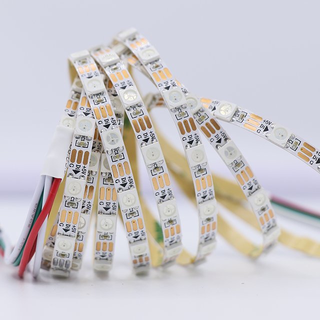 Low voltage ws2812b SMD 5050 Indoor and outdoor RGB light strip full color atmosphere light 5v USB-powered LED strip lights