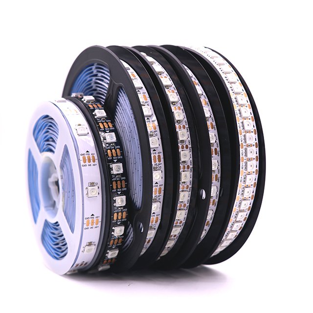 Low voltage ws2812b SMD 5050 Indoor and outdoor RGB light strip full color atmosphere light 5v USB-powered LED strip lights