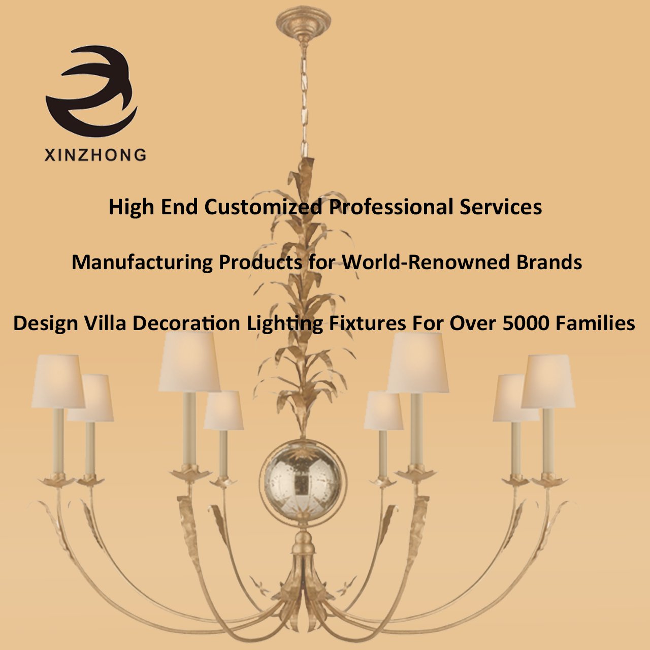 Customized Living Room Chandelier Modern Chandelier light LED Furniture Villa Lighting Luxury Pendant light Alabaster Chandelier