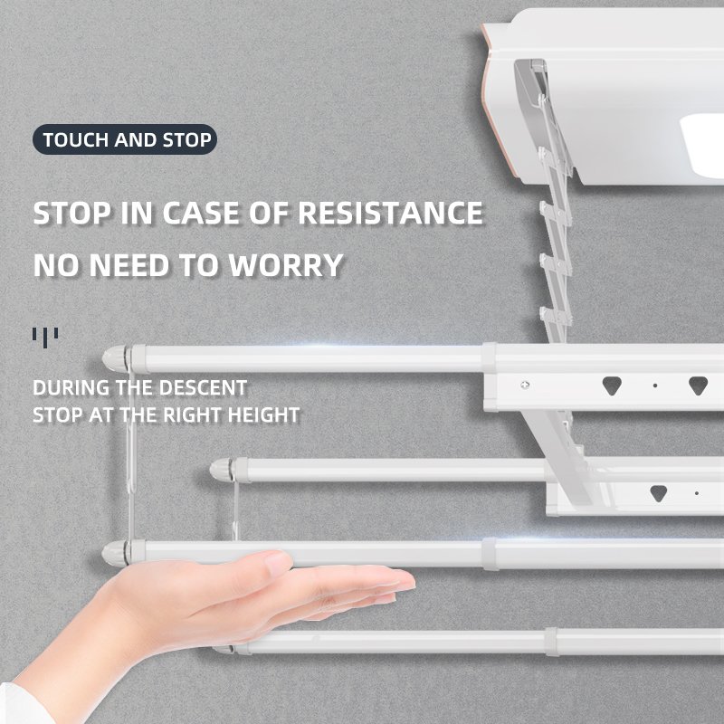 Wireless Lifting Electric laundry rack Automated hanging Clothes Drying Rack Hanging Rack smart clothes dryer hanger