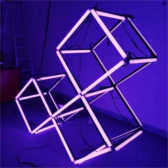 Wholesales Led stage light bar DC24V SK6812 SPI RGB dj bar light for product launch ceiling decoration