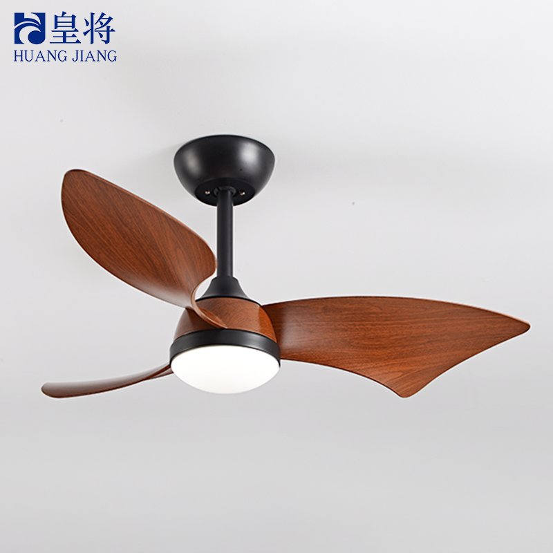 Innovative 38" Modern Industrial-Style Ceiling Fan with Plywood Blades & Remote Control - Standout Unique Design