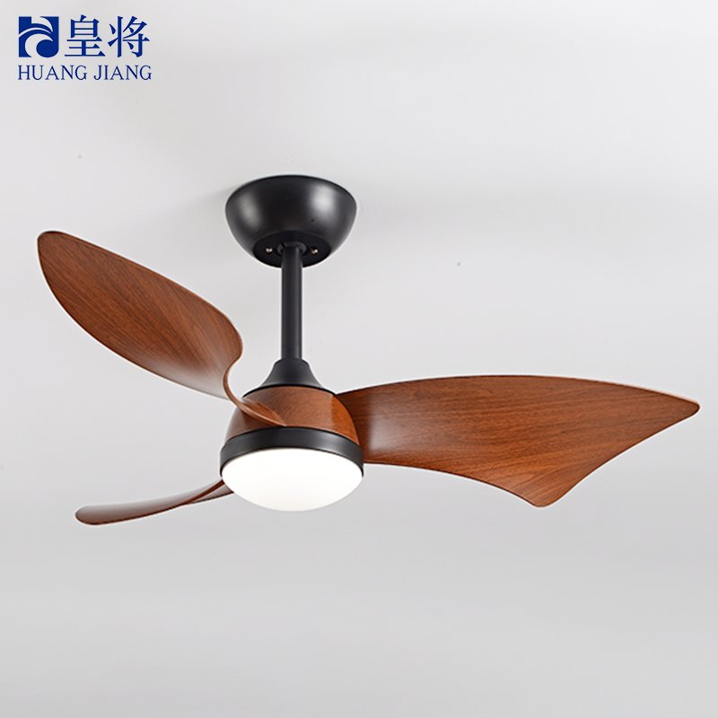 Innovative 38" Modern Industrial-Style Ceiling Fan with Plywood Blades & Remote Control - Standout Unique Design