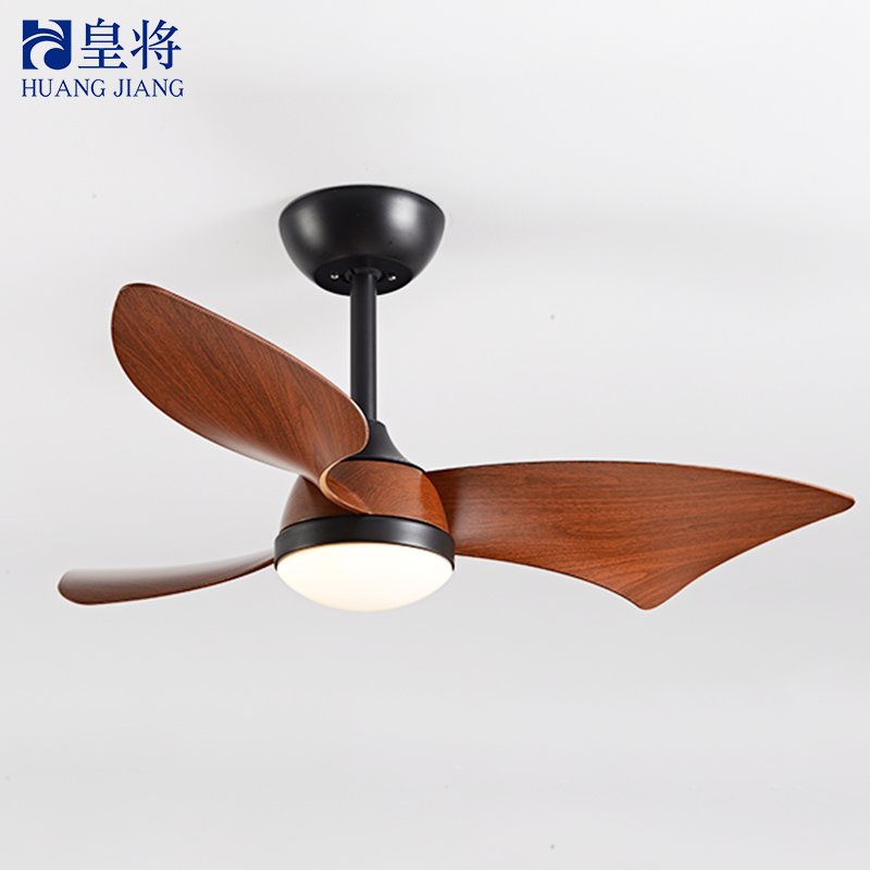 Innovative 38" Modern Industrial-Style Ceiling Fan with Plywood Blades & Remote Control - Standout Unique Design