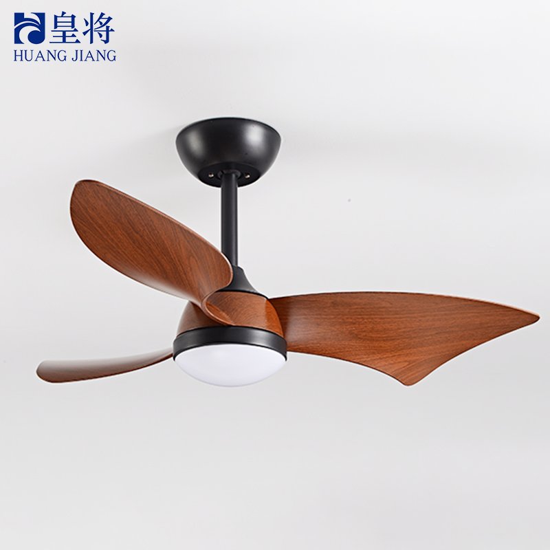 Innovative 38" Modern Industrial-Style Ceiling Fan with Plywood Blades & Remote Control - Standout Unique Design