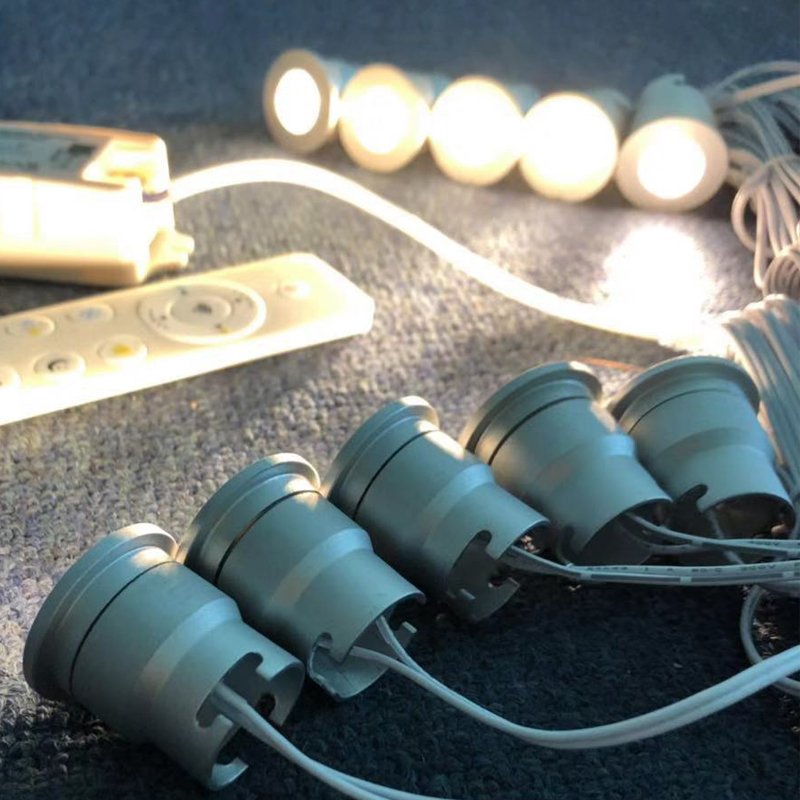 3W Dimmable Mini LED Downlight 10x3W LED Recessed Ceiling Lamps Spot light AC110-240V +Driver+2.4G Dimmer