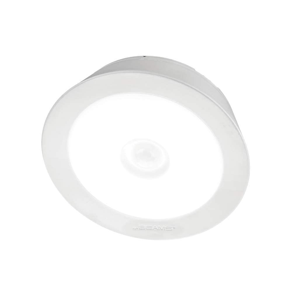 00 Lumen LED Wireless Battery Powered Motion Sensing Indoor/Outdoor Ceiling Light, 2-Pack, White