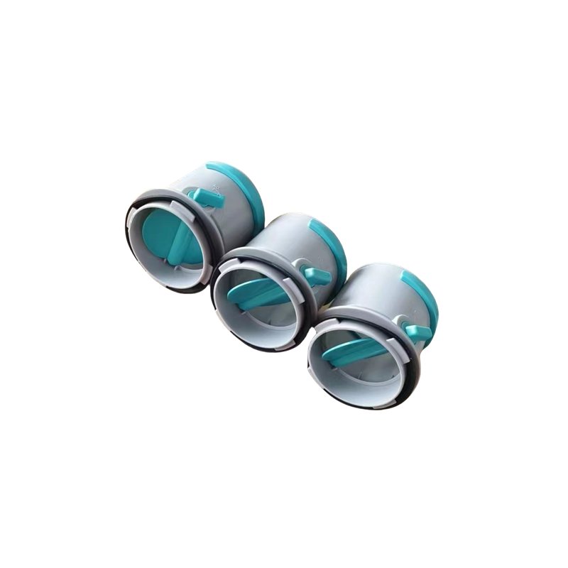 Light Gray PP & PE Air Conditioning Duct Joint Fresh Air Distribution Box for Exterior Hotels Hospitals Gyms Living Rooms