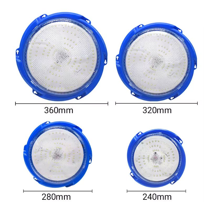 Waterproof Remote Control 50W 100W 150W 200W TDSLCL3 Solar LED Ceiling Light OEM LED Ceiling Lamp