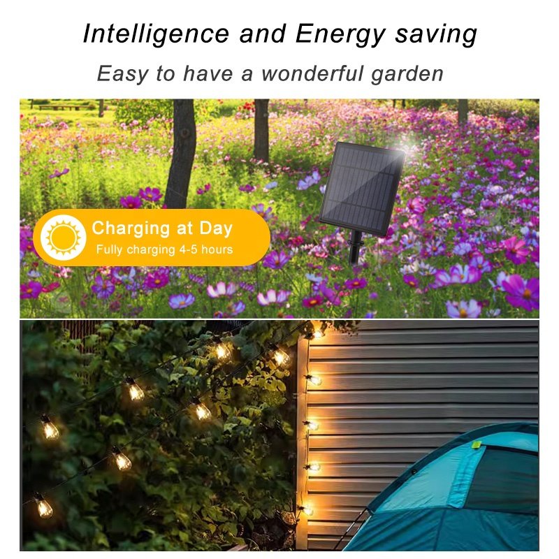 10m/20m/30m Solar Led Lights String Garland Christmas Ramadan Outdoor Waterproof Holiday Led Decoration Light String