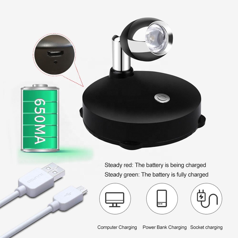 New model Bedside Corridor Background Wall Lighting RGB Cabinet Led Spot Lights RGBW Mini Led Spotlight Puck Light