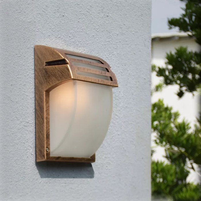 High Quality Modern Outdoor Aluminum Wall Lamp Waterproof Bulkhead Light Exterior wall lamp