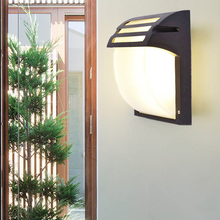 High Quality Modern Outdoor Aluminum Wall Lamp Waterproof Bulkhead Light Exterior wall lamp