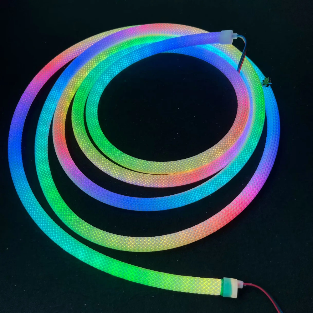 360 Degree IP67 Waterproof Outdoor Silicon Led Neon Flex Flexible D15 Waterproof Neon Lights