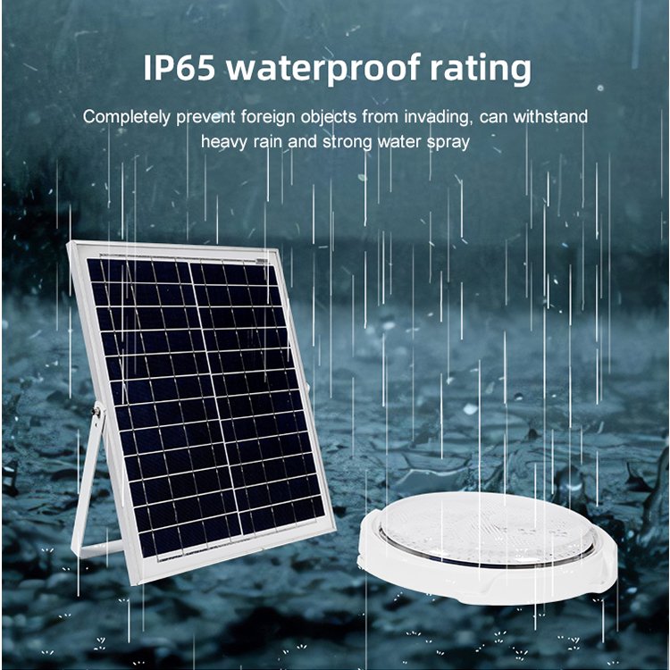 Wholesale ABS Housing Security Light Smd Outdoor Lamp 40w 60w 100w 200w 300w LED Solar Energy Ceiling Light