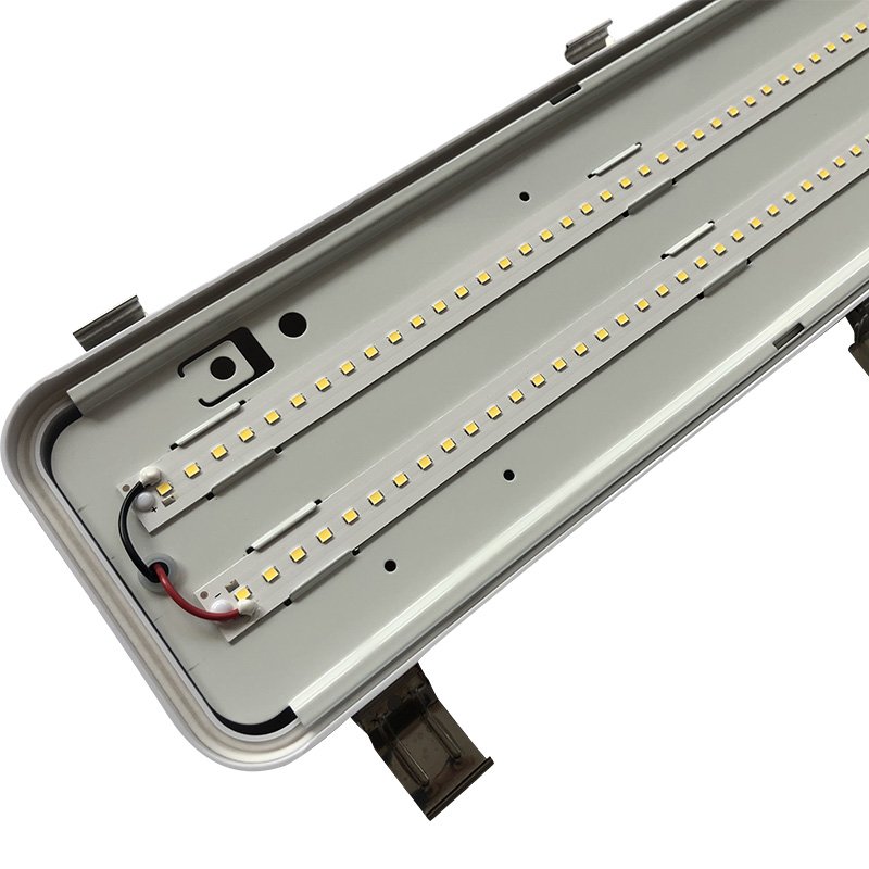CE ROSH Outdoor IP65 4inch Tri-proof Lighting Fixture Waterproof Light Bar LED Tri-proof Lights