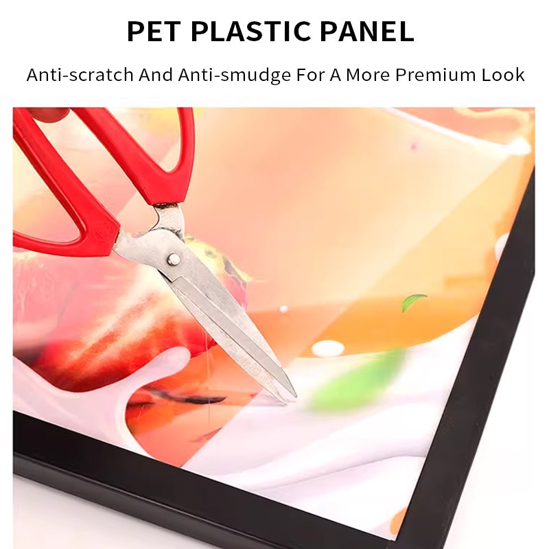 Rectangle Menu LED Light Box Advertising Poster Frame Illumination Billboard Marketing Product LED Light Box Wide Range If Use