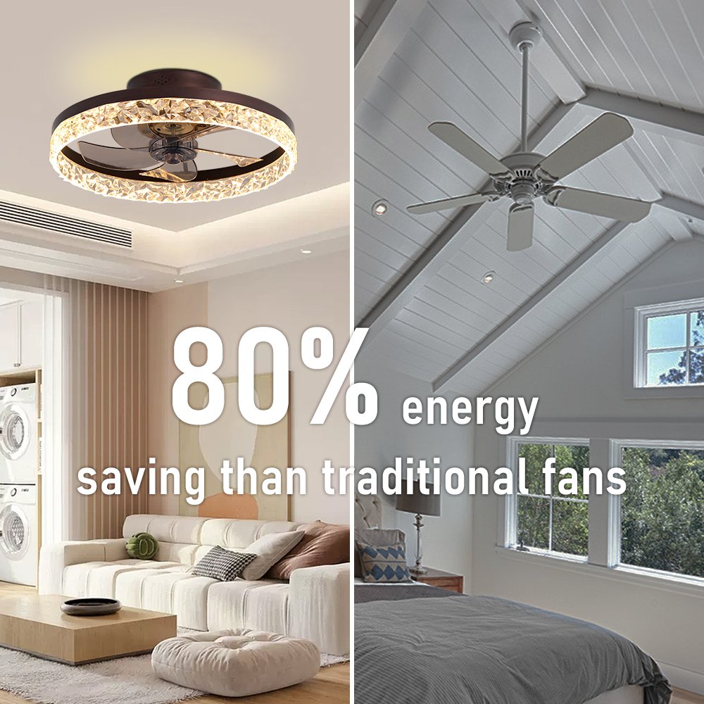 modern ceiling light with fan intelligent remote control ceiling fan with light led ceiling fans
