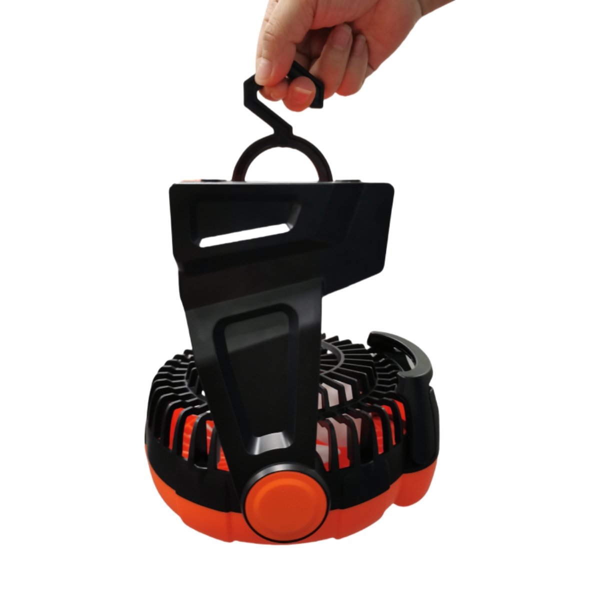 QF-249 Customizable Waterproof Outdoor Moving Fans Lamp 10000mAh Rechargeable Battery Portable Tent Fans with Lights