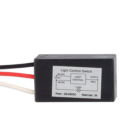 Flush Mount Photocell Dusk to Dawn Switch Photo Control Switch Sensor Light Switch for LED Light Tool