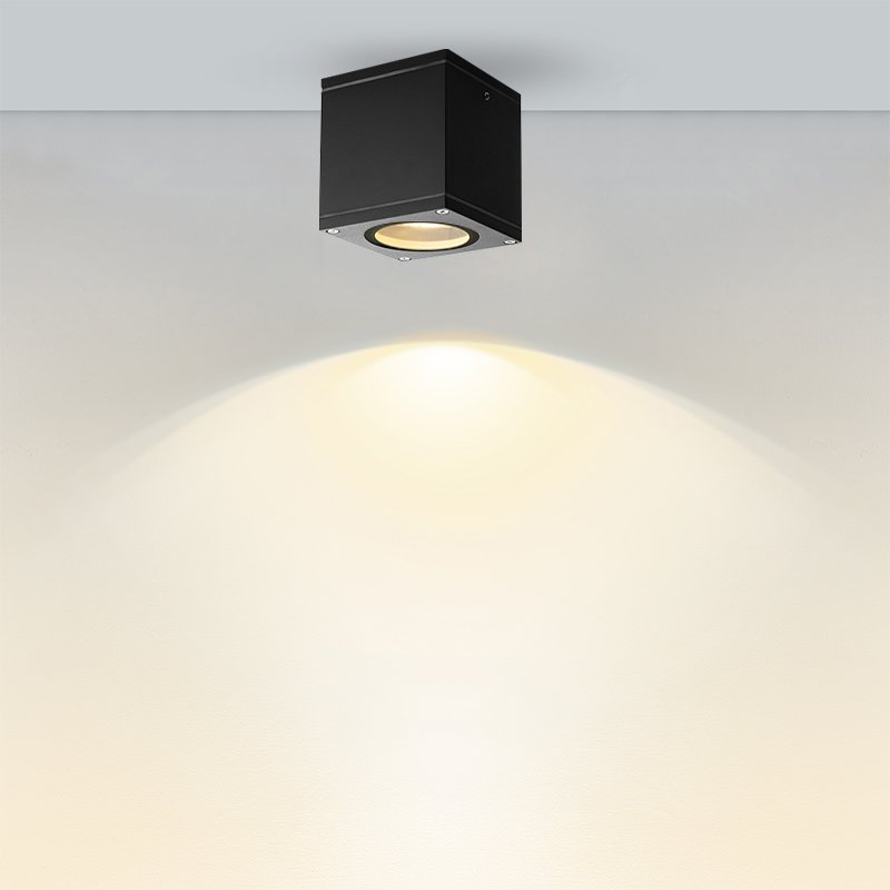 MR16GU10 CEILING DOWNIP54 Waterproof Ceiling Surface Mounted Downlight Spotlight for Outdoor Plafoni Luz de era a soffitto