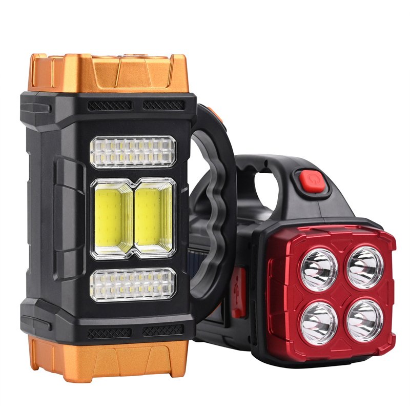 Portable Solar Charger Power Banks 2400Mah Outdoor Waterproof Camping Lights Solar Power Bank