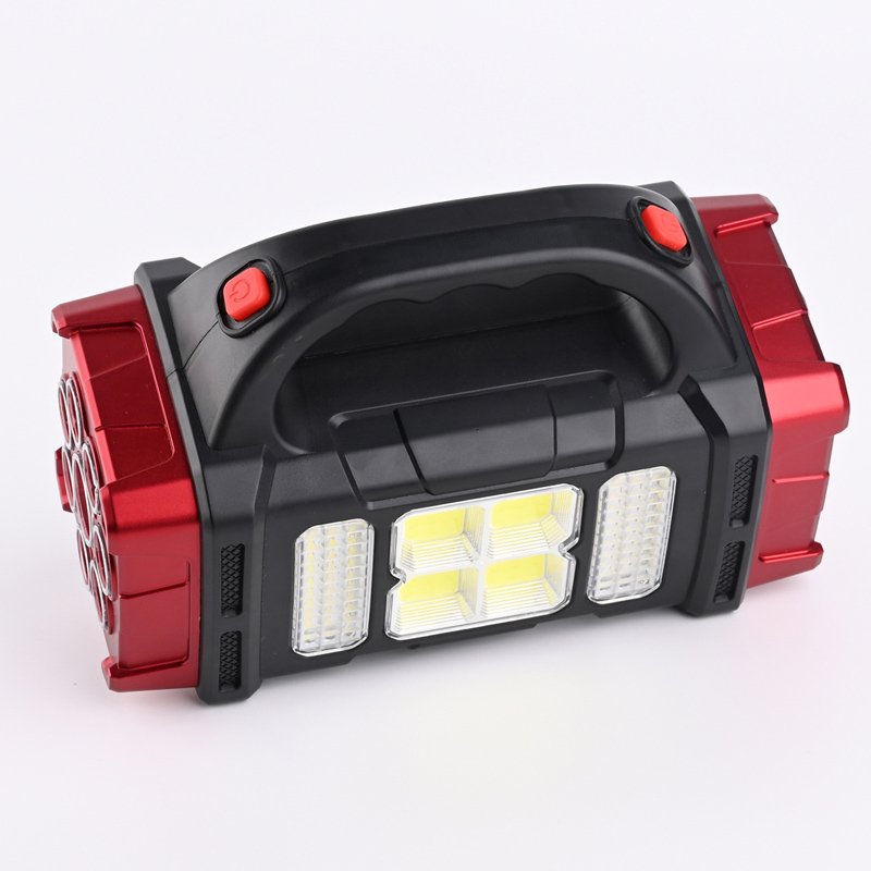 Portable Solar Charger Power Banks 2400Mah Outdoor Waterproof Camping Lights Solar Power Bank