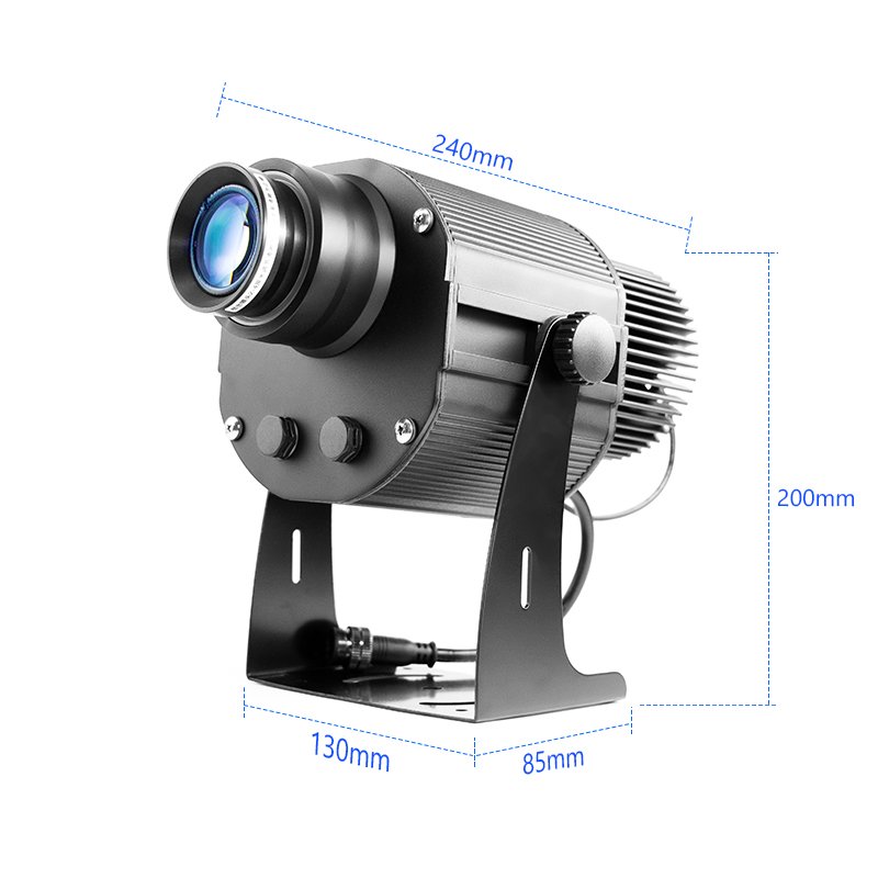 YoiJoys 100W Outdoor Waterproof IP67 Big Power octanorm led lights gobo flashlight pattern projector light gobo lens