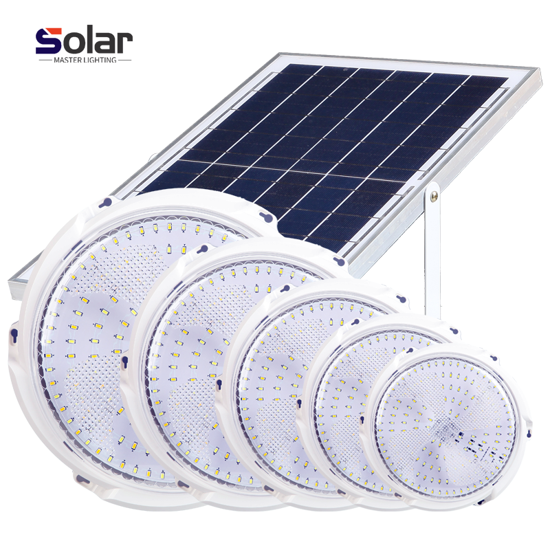 50W*3Three In One Home For Hallway Indoor Ceiling Lamp Solar Power Adjustable Spot Lamp 100w 200w 300w Solar Led Ceiling Light