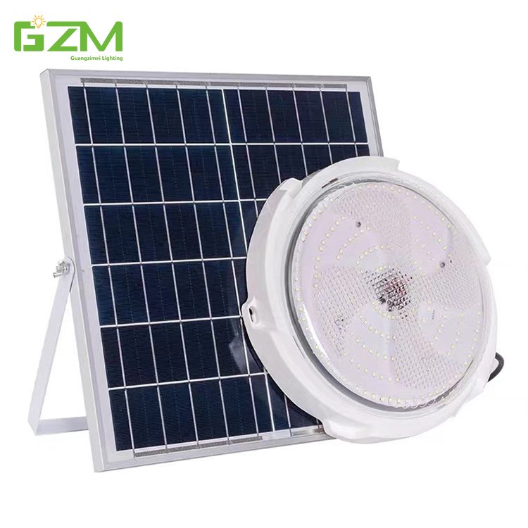 Modern Designed Surface Mount Waterproof Ip65 Round Ceiling Lamp 25w 50w 100w 200w 300w 500w Led Solar Ceiling Light