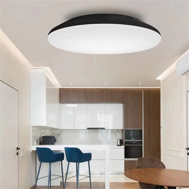 Smart Home Office Emergency Sensor LED Oyster Bulkhead Commercial Project LED Ceiling Light