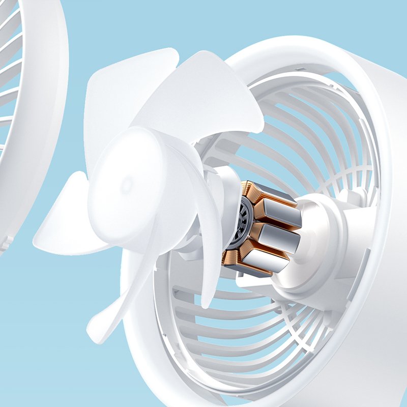 Portable Rechargeable Light Outdoor Ceiling Fan with Led light