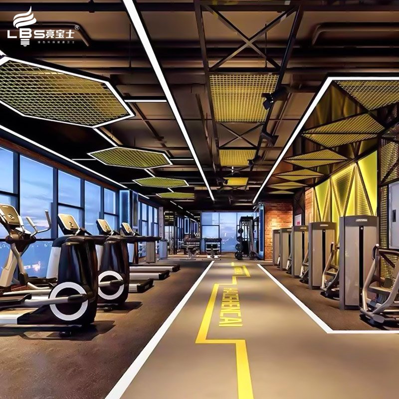 gym shopping malls custom outdoor business wall logo sign led light LED pendant lamp