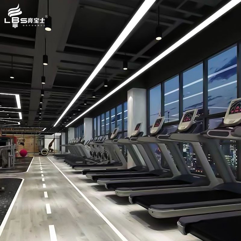 gym shopping malls custom outdoor business wall logo sign led light LED pendant lamp