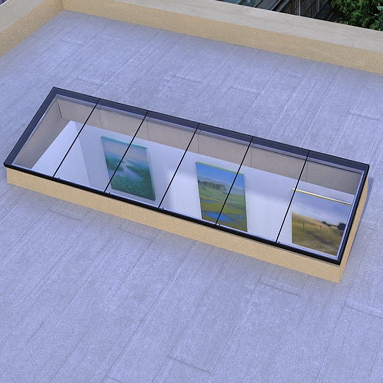 tempered laminated glass roof wholesale security toughened sandwich glass panel for sliding retractable skylight awning ceiling