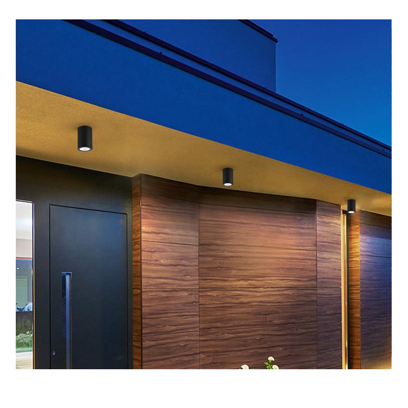 outdoor waterproof lED ceiling lamp round home lights iP65 waterproof surface mounted ceiling down light