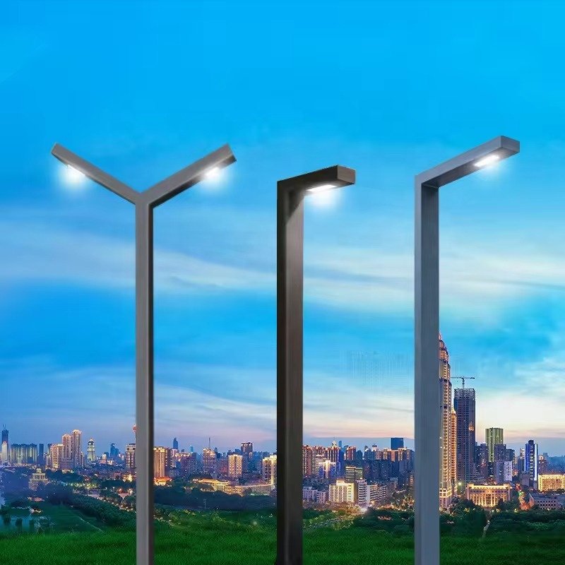 Factory direct sales aluminum profile waterproof Ip65 high pole lamp landscape garden street LED pillar ceiling lamp