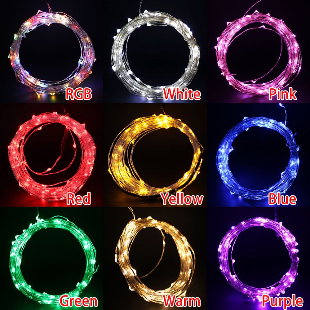 Experienced manufacturer living room ceiling lighting copper wire light fairy curtain outdoor led string lights