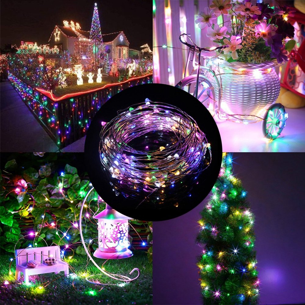 Experienced manufacturer living room ceiling lighting copper wire light fairy curtain outdoor led string lights