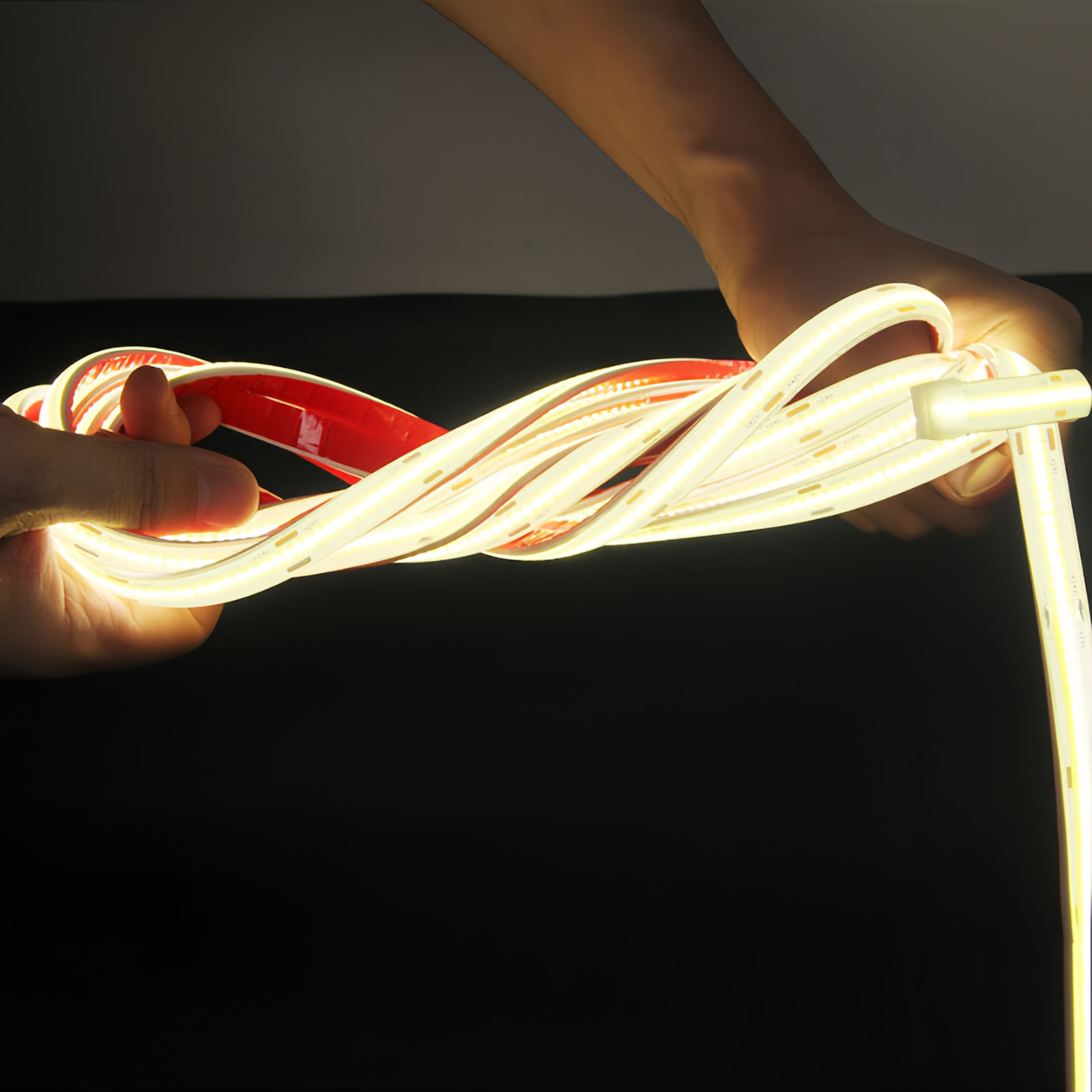 High Voltage Driver-Free Led Strip 110V/220V Cob Light IP65 Waterproof Strip Lights 3000K 4000K 6000K LED COB Strip Light