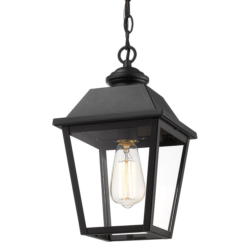 Hot Selling Black Hanging Outdoor Pendant Lighting