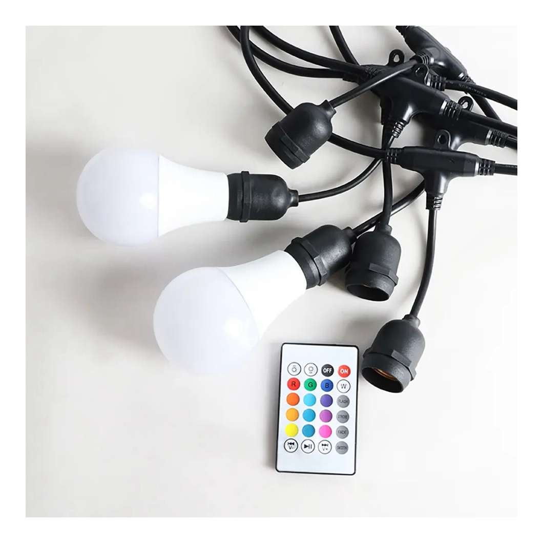 outdoor tree decoration battery colored neon temporary led curtain string light helmet lamp luxury chandelier